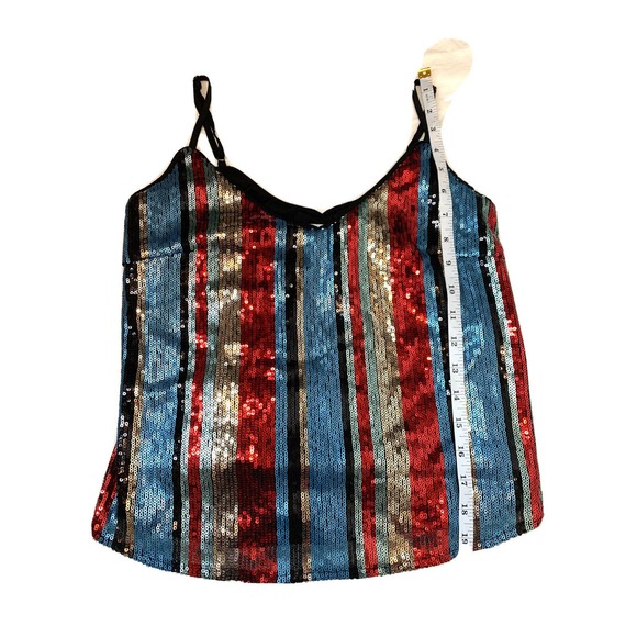 HEARTLOOM Women’s Sequin Top Size S Multiple Color - Picture 4 of 7